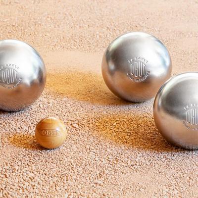 Sable terrain de boules mornas